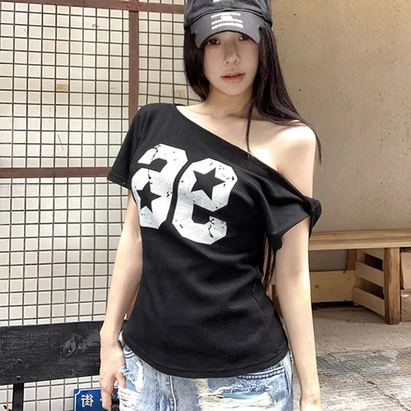 DGMZ T Shirts Women's Black-3