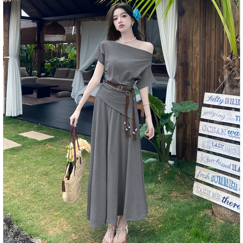 DGMZ Two Piece Skirt Sets Women's-8