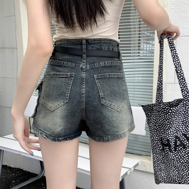 DGMZ Denim Skort Women's Vintage Blue-14