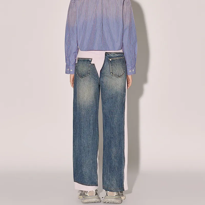 1 TROP FORT Jeans Women's Blue-2