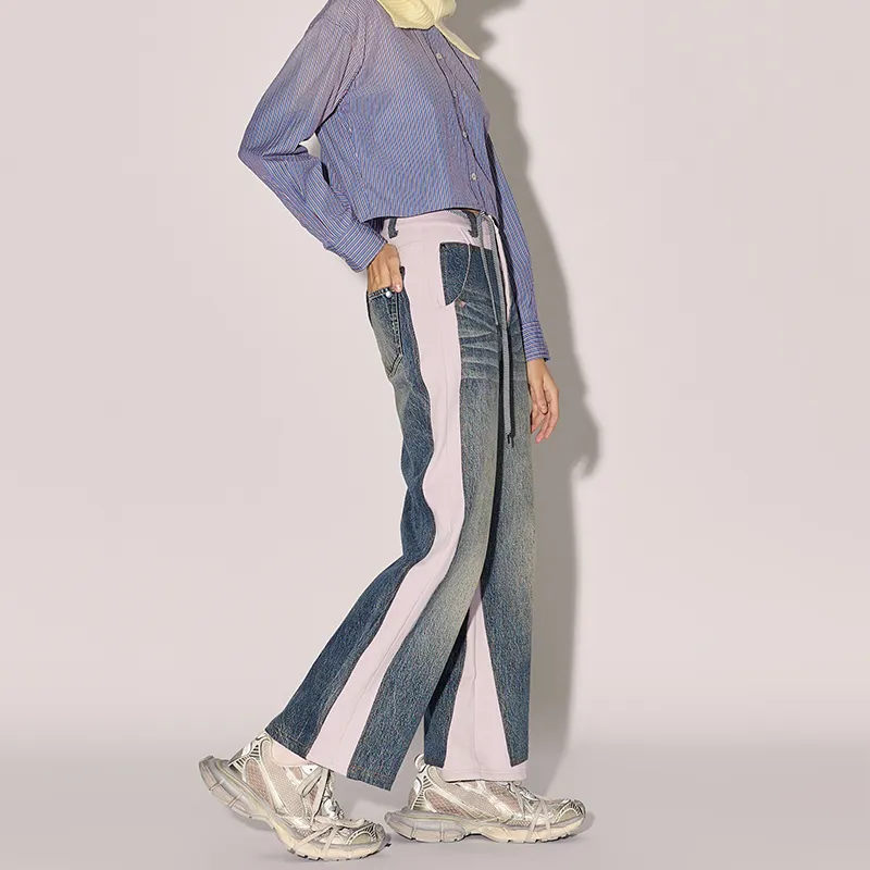1 TROP FORT Jeans Women's Blue-3