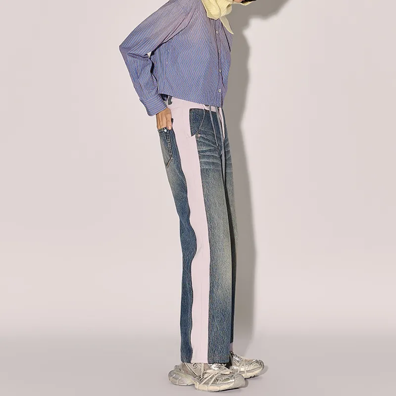 1 TROP FORT Jeans Women's Blue-4