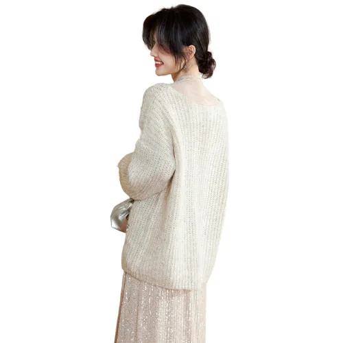 Still Quiet Knitwear Women's Beige
