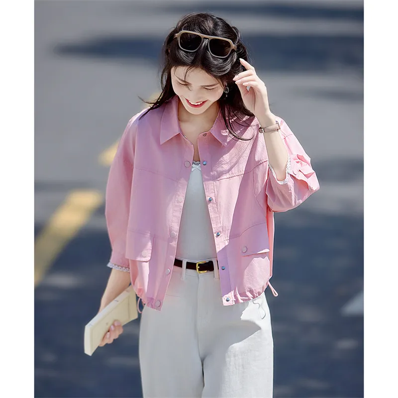Still Quiet Cropped Coat Women's-9