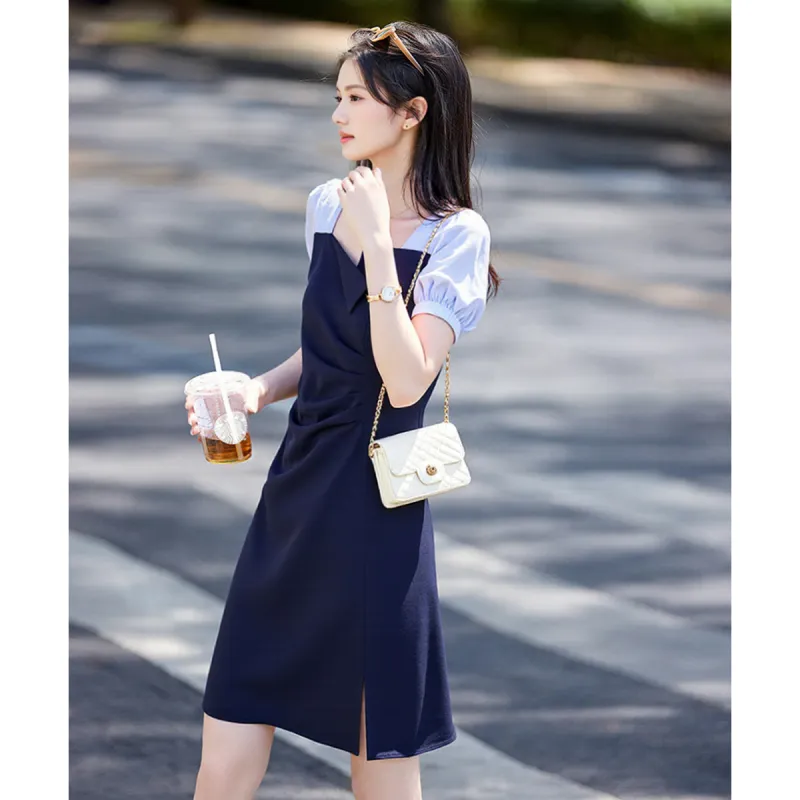 Still Quiet Short Sleeved Dress Women's-7