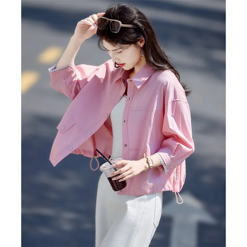 Still Quiet Cropped Coat Women's-6