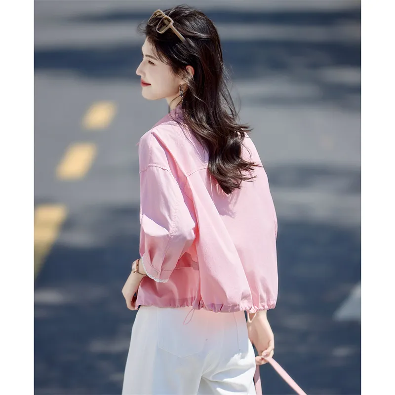 Still Quiet Cropped Coat Women's-8