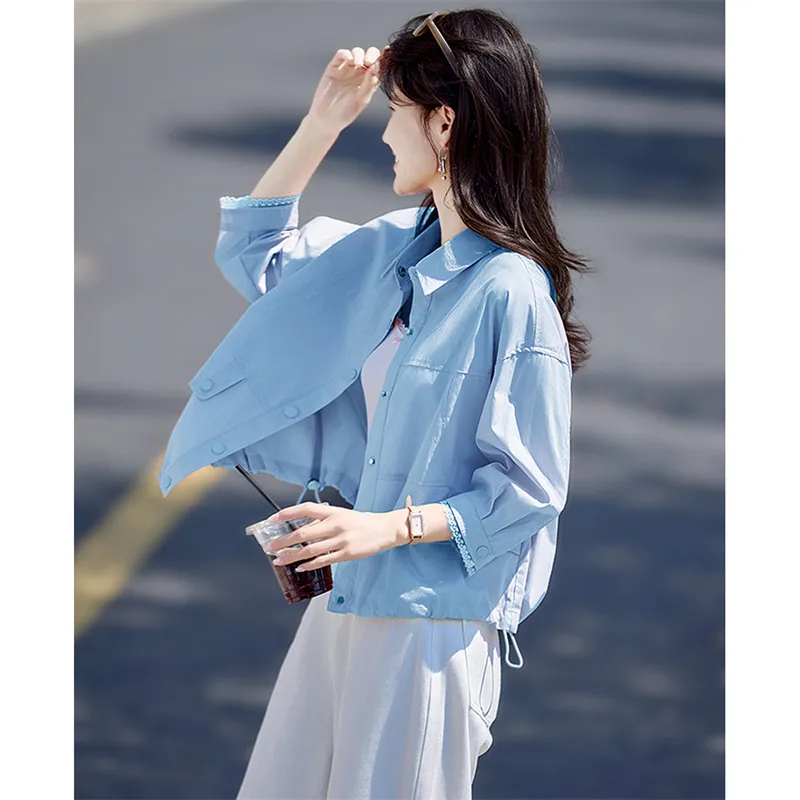 Still Quiet Cropped Coat Women's-1