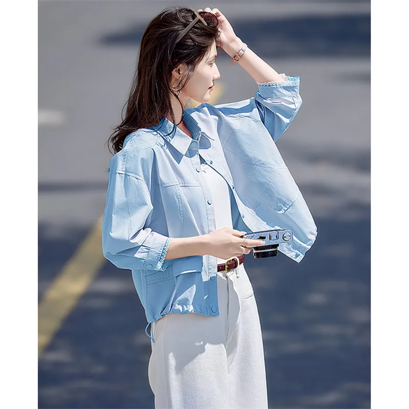 Still Quiet Cropped Coat Women's-2