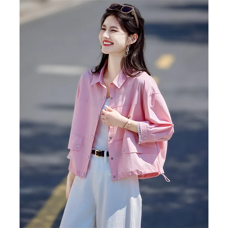 Still Quiet Cropped Coat Women's-7
