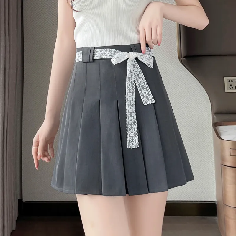Still Quiet Casual Short Skirts Women's-2