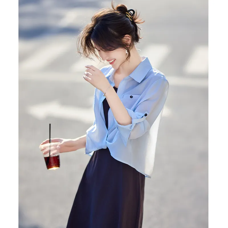 Still quiet Two Piece Skirt Sets Women's-2