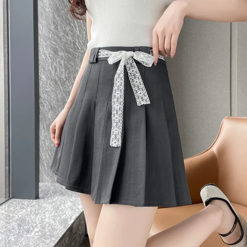 Still Quiet Casual Short Skirts Women's-3