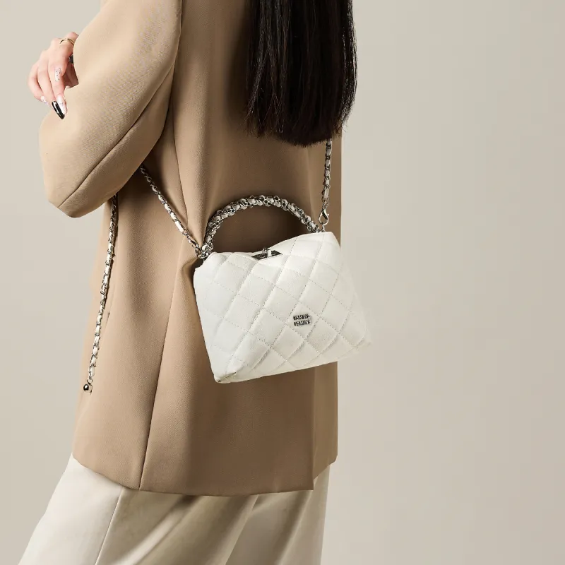15 MINS Synthetic Leather One Shoulder Handbag Women's Multicolor-2