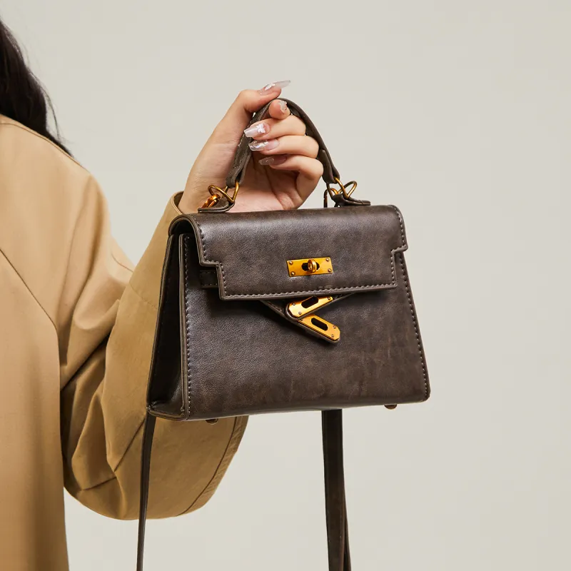 15 MINS Synthetic Leather Shoulder Bag Crossbody Bag Handbags Women's Black/Coffee/Brown-8