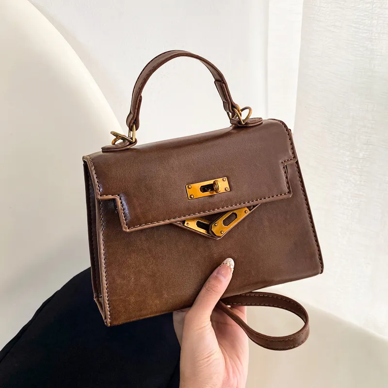 15 MINS Synthetic Leather Shoulder Bag Crossbody Bag Handbags Women's Black/Coffee/Brown-11