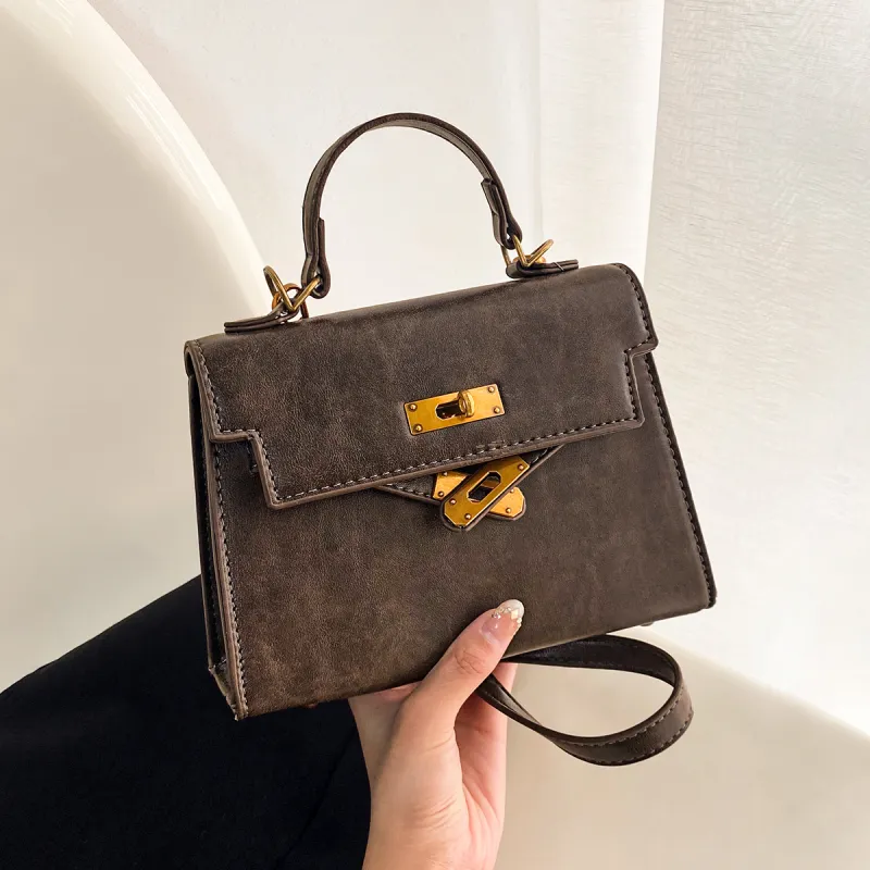 15 MINS Synthetic Leather Shoulder Bag Crossbody Bag Handbags Women's Black/Coffee/Brown-6
