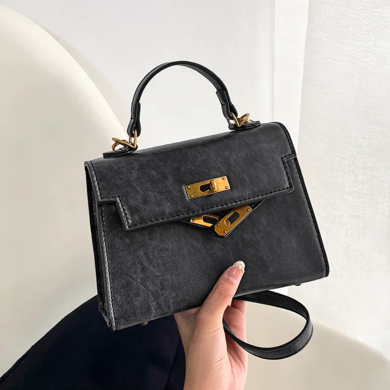 15 MINS Synthetic Leather Shoulder Bag Crossbody Bag Handbags Women's Black/Coffee/Brown-1