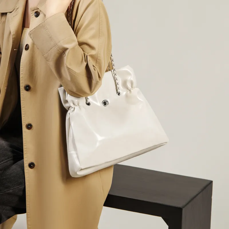 15 MINS Synthetic Leather Tote Bag Shoulder Bag Large Size Women's Multicolor-2