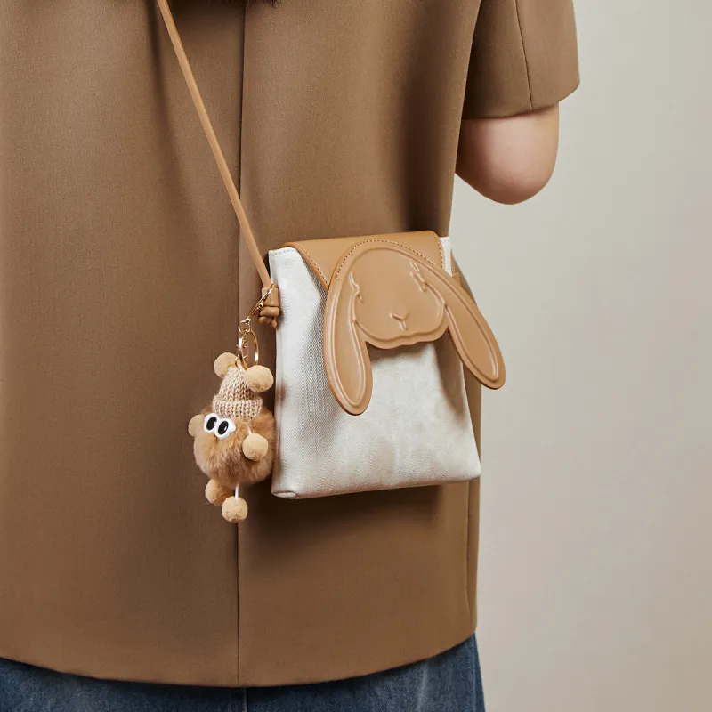 15 MINS Synthetic Leather Crossbody Bags Shoulder Bags Regular Women's Ecru & Apricot/Dusty Pink/Denim Blue-2