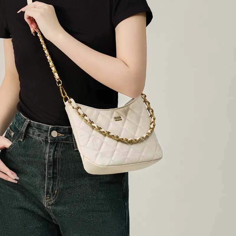 15 MINS Synthetic Leather Shoulder Bag Women's Multicolor-3