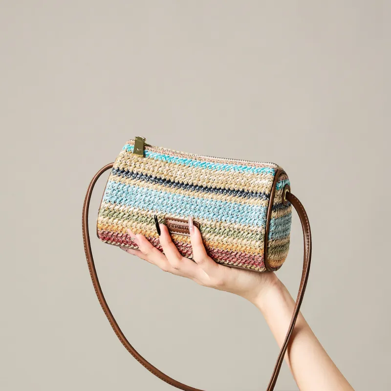 15 MINS Synthetic Leather Crossbody Bag, Shoulder Bag Regular Women's Rainbow-3