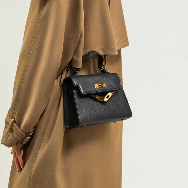 15 MINS Synthetic Leather Shoulder Bag Crossbody Bag Handbags Women's Black/Coffee/Brown-4