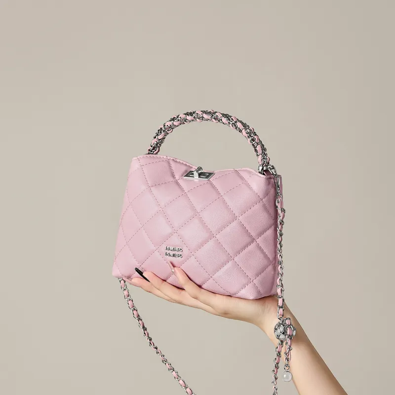 15 MINS Synthetic Leather One Shoulder Handbag Women's Multicolor-5