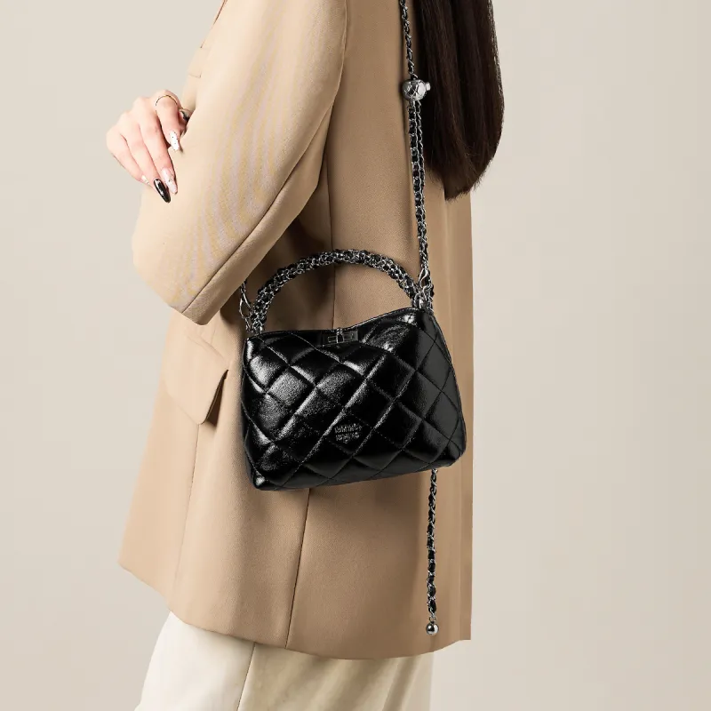 15 MINS Synthetic Leather One Shoulder Handbag Women's Multicolor-9