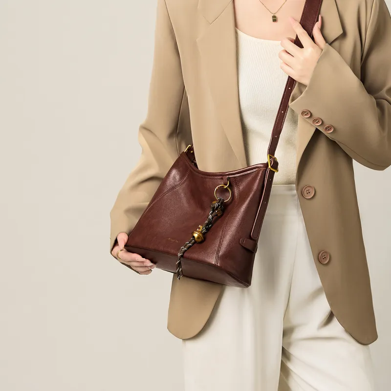 15 MINS Synthetic Leather Shoulder Bag Regular Women's Multicolor-8