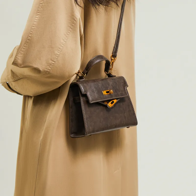 15 MINS Synthetic Leather Shoulder Bag Crossbody Bag Handbags Women's Black/Coffee/Brown-7