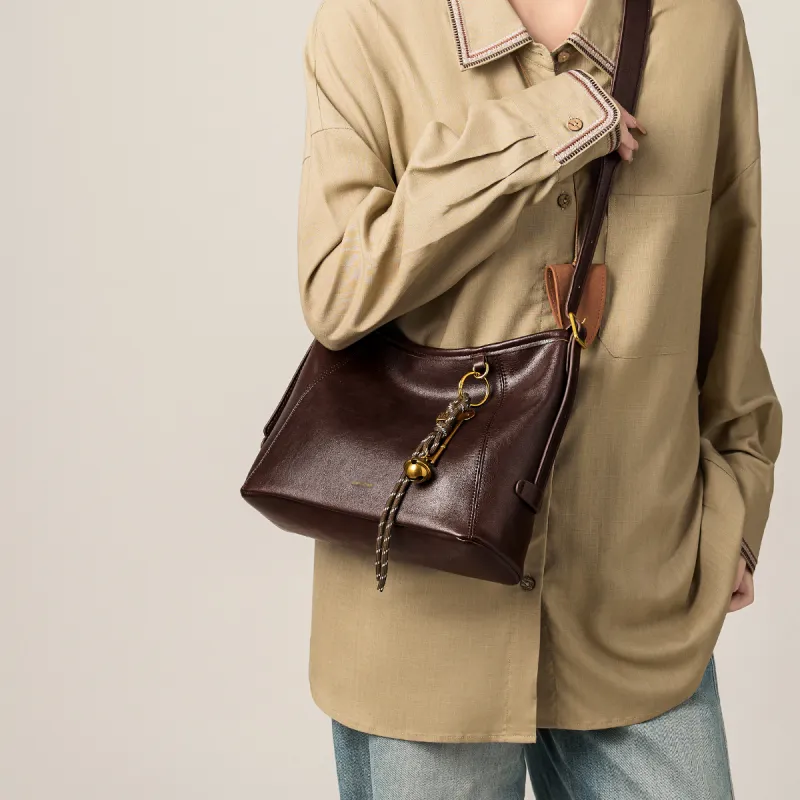 15 MINS Synthetic Leather Shoulder Bag Regular Women's Multicolor-2