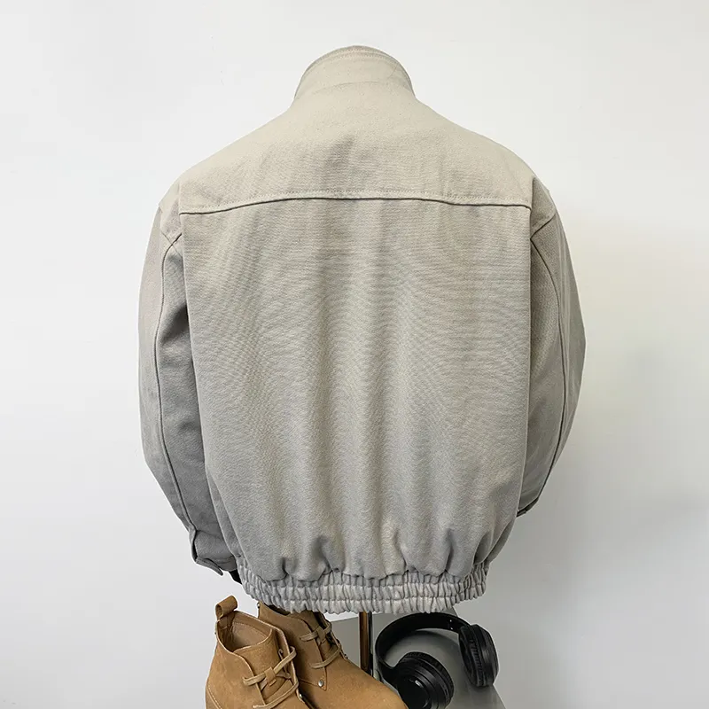 Urban Techwear Solid Color Loose Fit Casual Long Sleeved Jackets & Coats Unisex-7