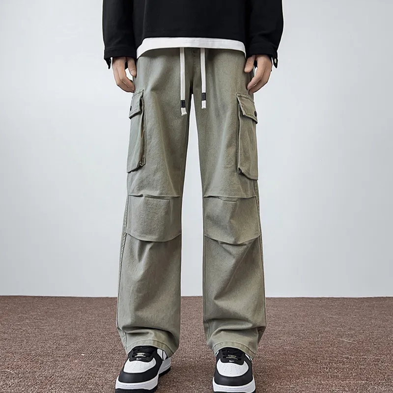 DBD WH Cargo Pants Unisex Brown-12