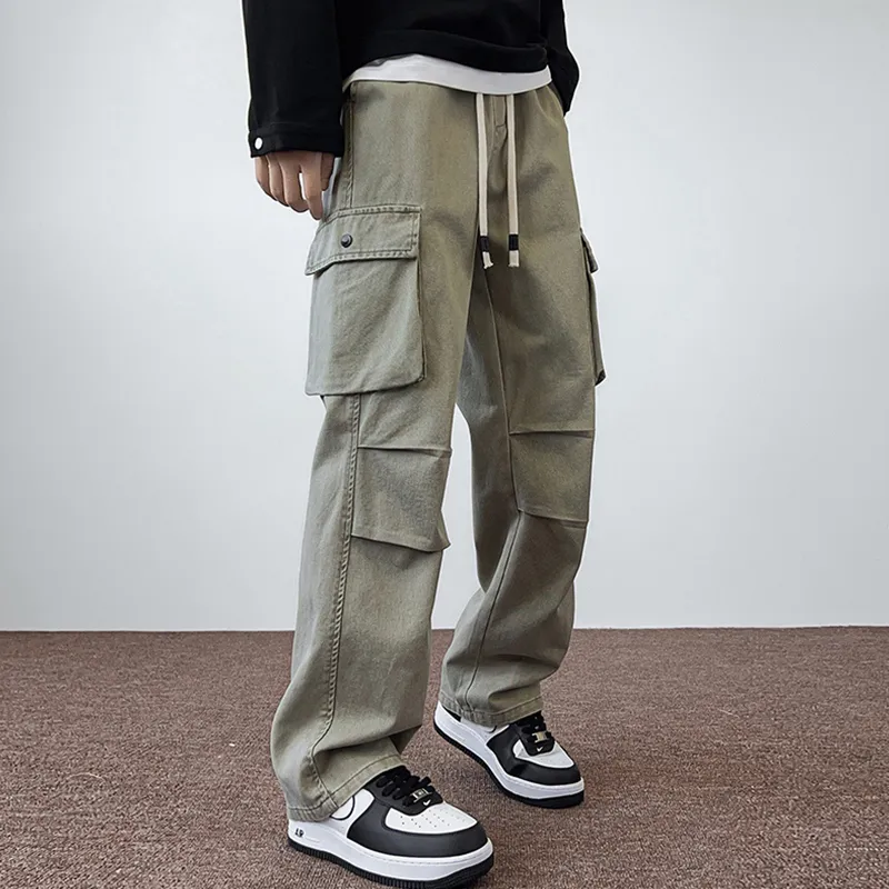 DBD WH Cargo Pants Unisex Brown-10
