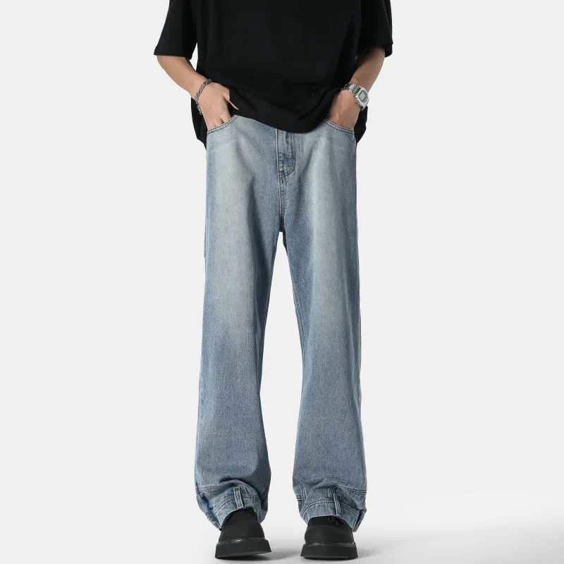 DBD WH Jeans Unisex Reversed Blue-1