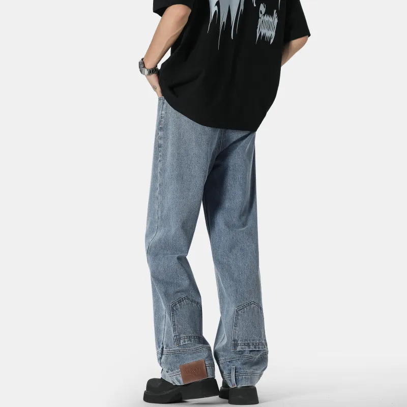 DBD WH Jeans Unisex Reversed Blue-4