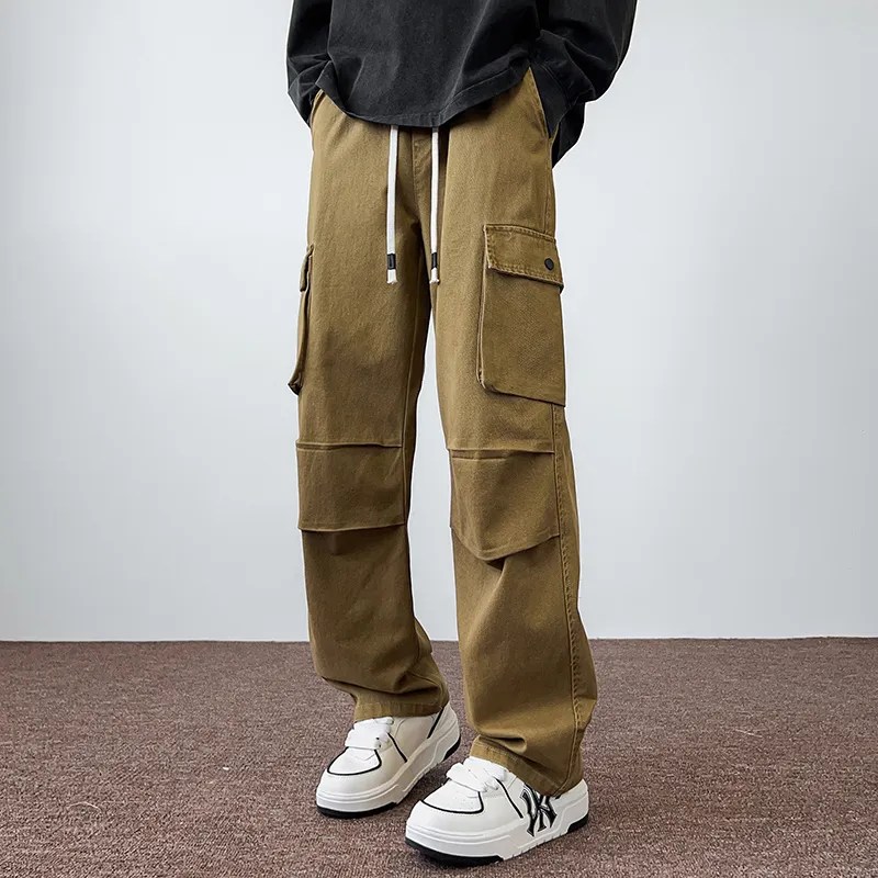 DBD WH Cargo Pants Unisex Brown-4