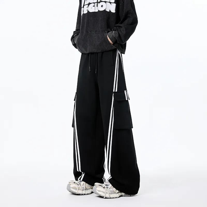 DBD WH Casual Pants Unisex Black-4