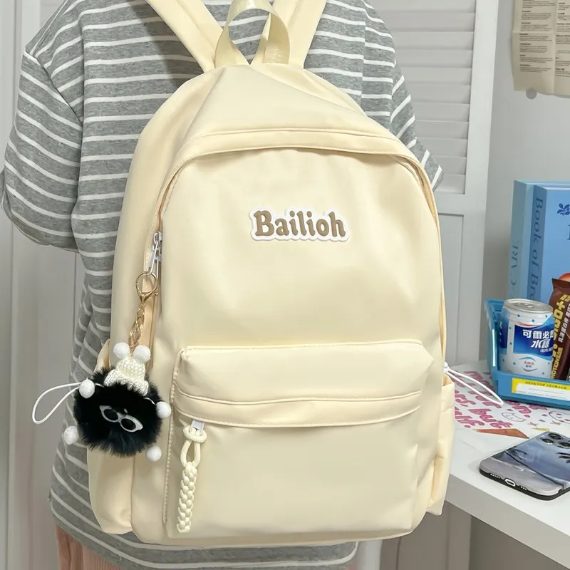 LOUIS ROYALN Nylon Backpack Unisex Multicolor-9