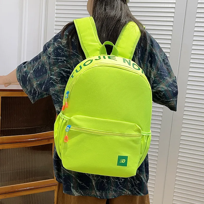 LOUIS ROYALN Polyester Backpack Unisex Red/Blue/Pink/Yellow-33