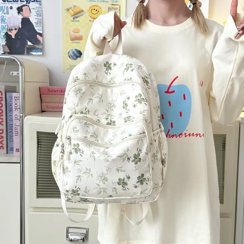 LOUIS ROYALN Nylon Backpack Unisex Multicolor-1