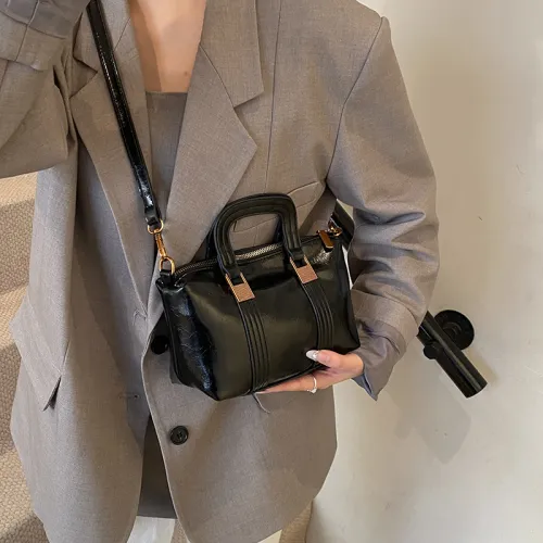 LOUIS ROYALN PU Handbag Women's Black/Burgundy/Khaki/Coffee