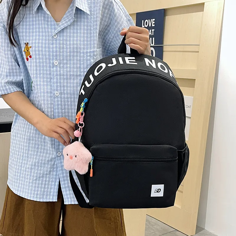 LOUIS ROYALN Polyester Backpack Unisex Red/Blue/Pink/Yellow-26