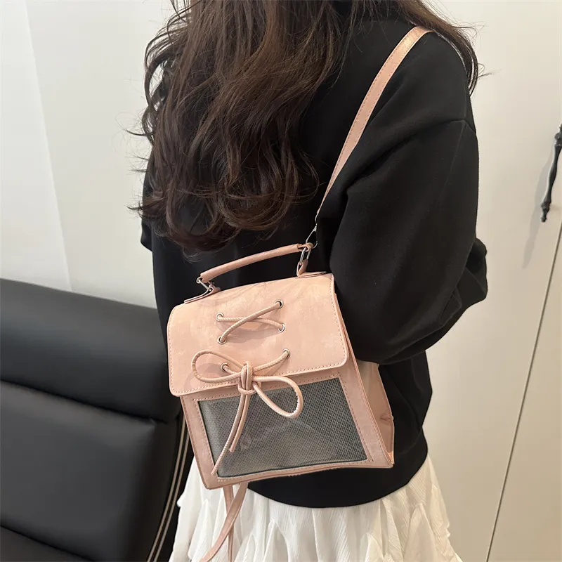 LOUIS ROYALN PU Ita Bag Backpack Women's Multicolor-6