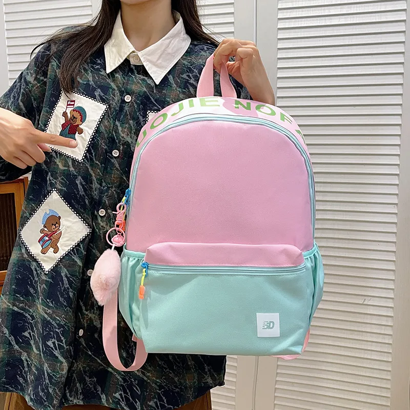 LOUIS ROYALN Polyester Backpack Unisex Red/Blue/Pink/Yellow-18