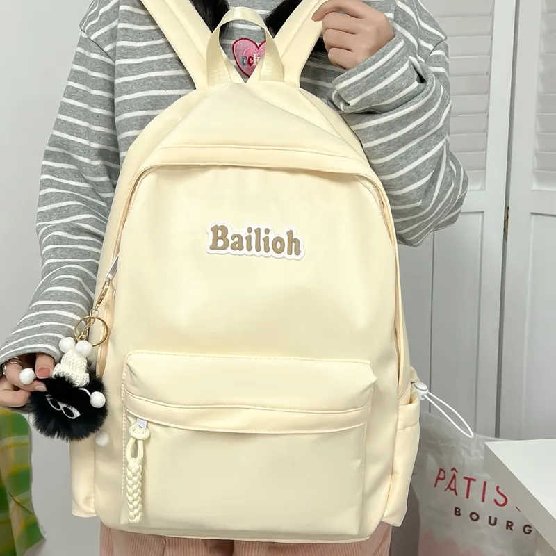 LOUIS ROYALN Nylon Backpack Unisex Multicolor-10
