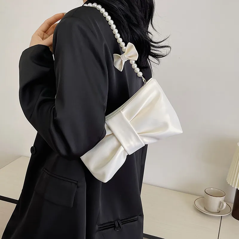 LOUIS ROYALN Pu Shoulder Bag, Crossbody Bag Regular Women's Moon White/Rouge Pink/Black-3