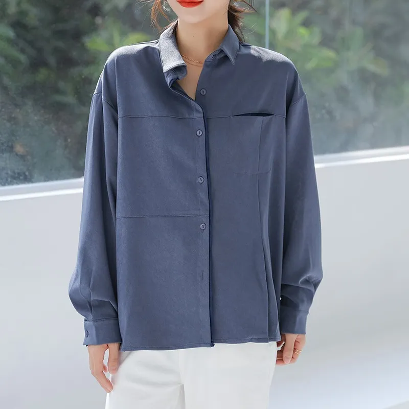 DianThia Shirt Women's Royal Blue-2