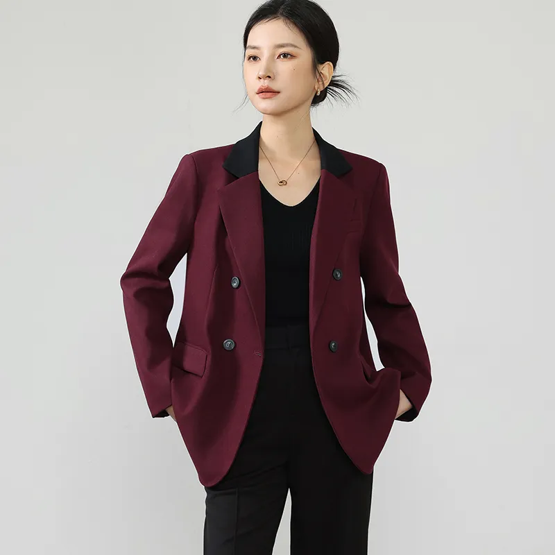 DianThia Business Suit Women's Fuchsia-3